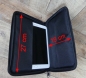 Preview: Tabletcover open, inside view with dimension data