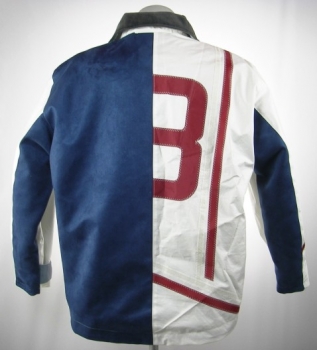 Preview: 0821 XXL 006 Velour-Segeltuchjacke