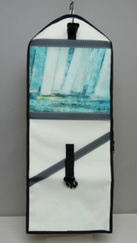 Toilet bag with Yachtpainting