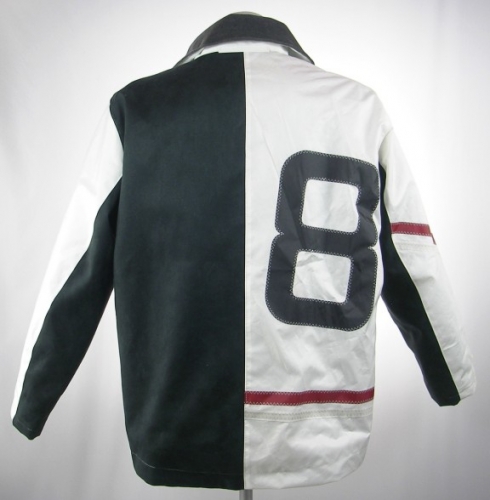 0821 XL 003 Velour-Segeltuchjacke