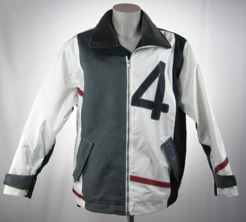 0821 XXL 005 Velour-Segeltuchjacke