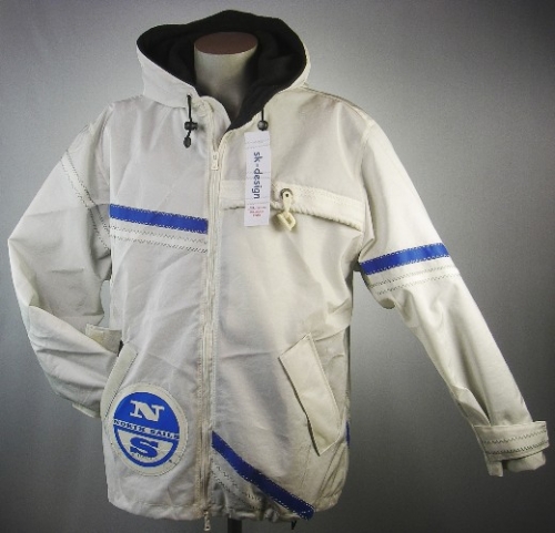 Segeltuchjacke classic mit Kapuze