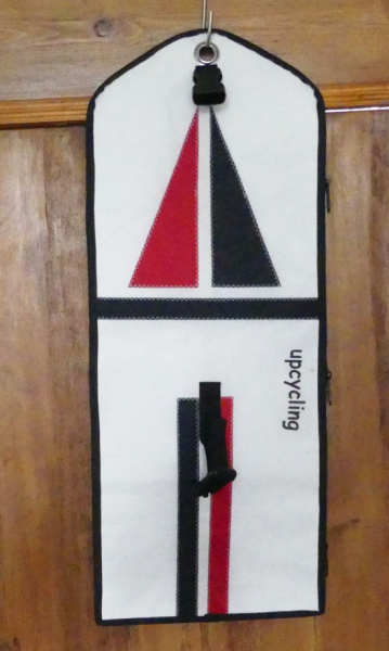 Kulturtasche Segel Blau Rot